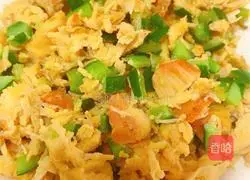 Illustration of how to make assorted scrambled eggs 9