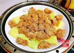 Illustration of steamed beef with rice flour 10