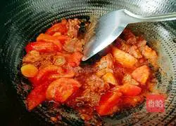 Illustration of how to make beef brisket and broccoli 12