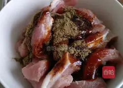 Illustration of how to make fried meat 1