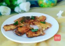 Illustration of how to make pan-fried fish cubes 7