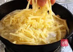 Illustration of how to make brushed cheese rice cake 5