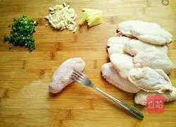 Illustration of how to make sauce-roasted chicken wings 2