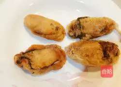 Illustration of how to make crispy oysters 9
