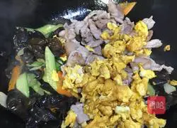 Muxu meat Illustration of practice 14