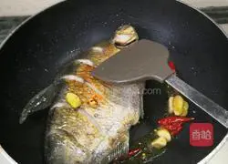 Illustration of braised bream 2