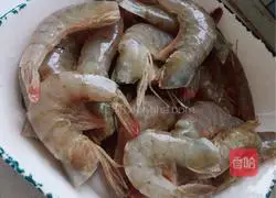 Fried Illustration of how to make shrimp 1