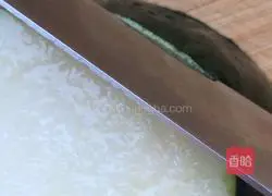 (Steamed vegetables) Illustration of how to make steamed winter melon with sea rice 2