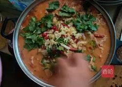 Illustration of how to make improved boiled pork slices 8