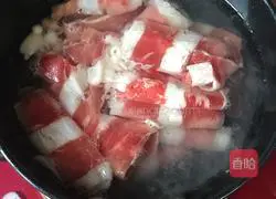 Illustration of how to make fat beef with tomatoes 1