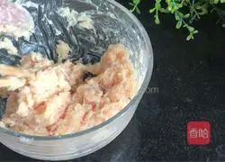 Illustration of how to make winter melon meatballs 4