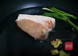 Lianbai Twice-cooked Pork Recipe Illustration 1