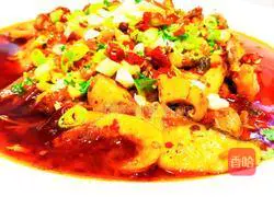 Illustration of how to make hot pot fish 12