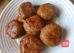 Illustration of how to make sweet and sour yam meatballs 13