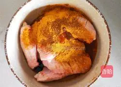 Illustration of how to make potato chips and chicken wings 3