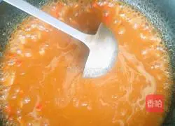 Illustration of how to make curry chicken and rice 4