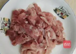 Potatoes Illustration of how to make fried shredded pork 2