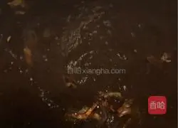 Illustration of how to make seafood meat and frozen tofu 13