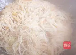 Illustration of how to make fried noodles 6