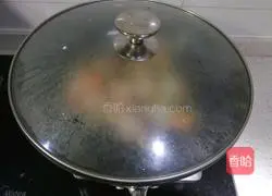 Illustration of how to make chicken wings stuffed with carrots and bitter melon 10