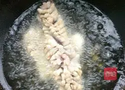 Illustration of how to make squirrel fish 2