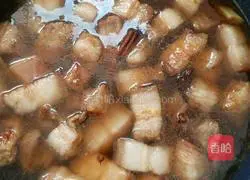 Illustration of how to make braised pork 4