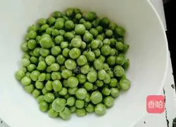 Slime shrimp Illustration of how to make fried peas with eggs 2