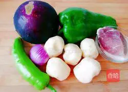 Illustration of how to make Di Sanxian 1