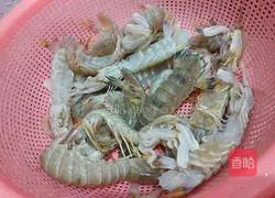 Illustration of how to make fresh sweet mantis shrimp 2