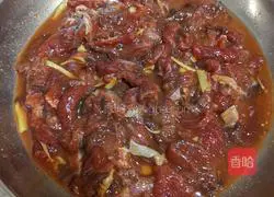 Stir-fried horse meat Practice illustration 3