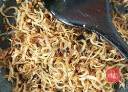 Illustration of how to make improved Korean whitebait peanuts 3