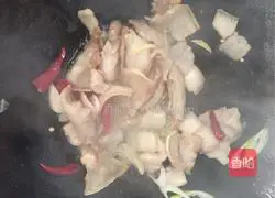 Illustration of how to make fried meat with soybean sprouts 6