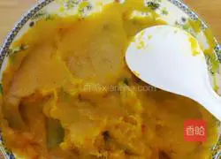 Illustration of how to make pumpkin minced meat puree 4