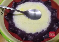 # Steamed Vegetables# Purple Sweet Potato Quail Egg Pudding Recipe Illustration 6