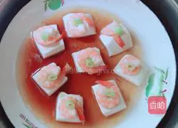 Illustration of how to make steamed shrimps with tofu 5