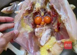 Illustration of how to make white capon 2