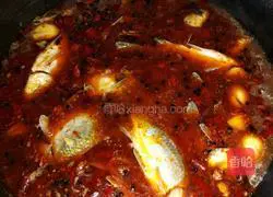Illustration of how to make spicy boiled crucian carp with tofu (Kaijiang cuisine) 6