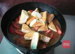 Illustration of how to cook tofu with tomatoes 10