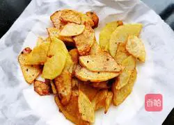 Illustration of how to make spicy potato chips 6