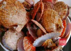 Scallops in ginger vinegar sauce #New Year’s Eve dinner recipe illustration 8