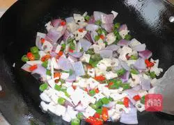 Illustration of home-style diced pepper chicken 4