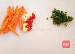 Hot and sour potato shreds Illustration of how to do it 5