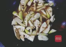 Illustration of braised bamboo shoots in oil 7