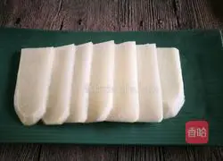 # Steamed Vegetables#Chopped Pepper, Bacon, Steamed Radish Illustration 4