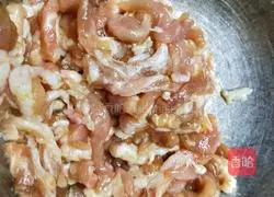 Pork shreds Illustration of how to do it 2