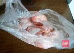 Illustration of how to make fried chicken legs 1