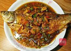 Illustration of braised bream recipe 8