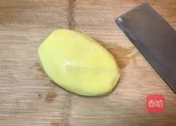 Illustration of how to make pork belly and fried potatoes 3