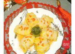 Illustration of how to make Auspicious Ruyi Roll 10