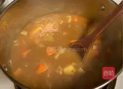 Japanese Curry Beef Rice Recipe Illustration 5